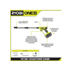 Ryobi ONE+ 18V EZClean Cordless Cold Water Power Cleaner, 320 PSI 0.8 GPM - RY120350