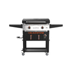 28-Inch 2-Burner Griddle With Electric Air Fryer And Hood