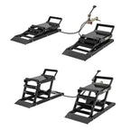 Black Widow Hydraulic Car Lift Ramps - 3,000 lb Per Pair Capacity, 5in to 15in