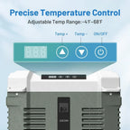 Alpicool 12V Car Refrigerator 10 Quart Portable Fridge 12/24V