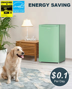 Upstreman 3.2 Cu.Ft. Single Door Mini Refrigerator With Freezer - BR321