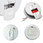 Kidde Firex Hardwired Ionization Smoke Alarm, White, 5.6-Inch Dia x 1.8-Inch - i4618