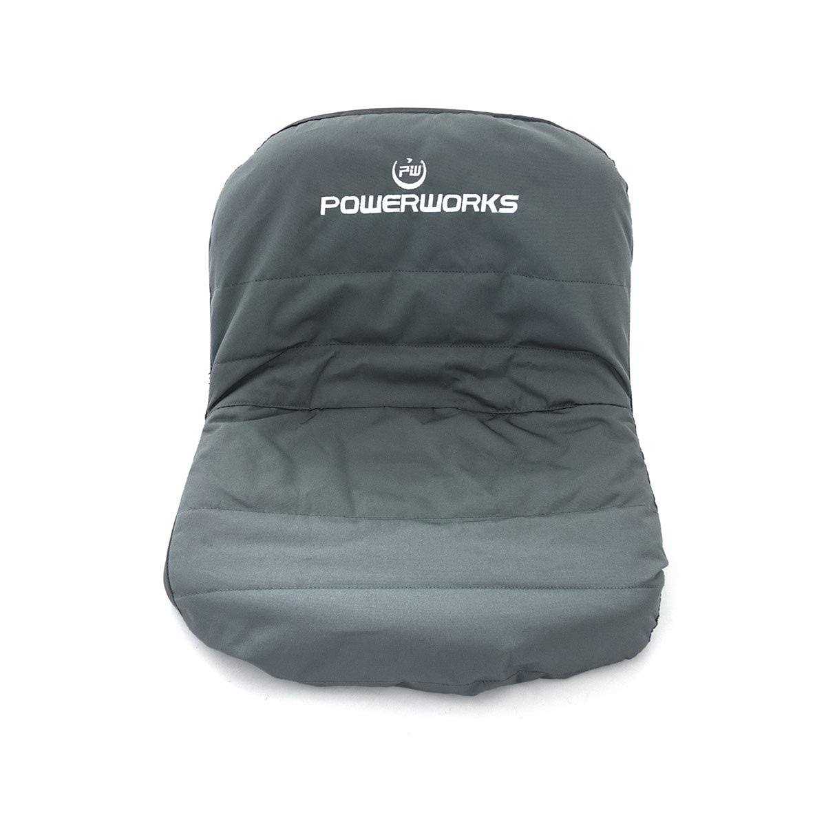 Powerworks Deluxe Riding Lawn Mower Seat Cover - Medium