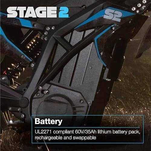 Off-Road Electric Dirt Bike - 6000W 60V