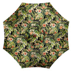 BrylaneHome 9 Ft Tilt-And-Crank Patio Umbrella With 8 Steel Ribs