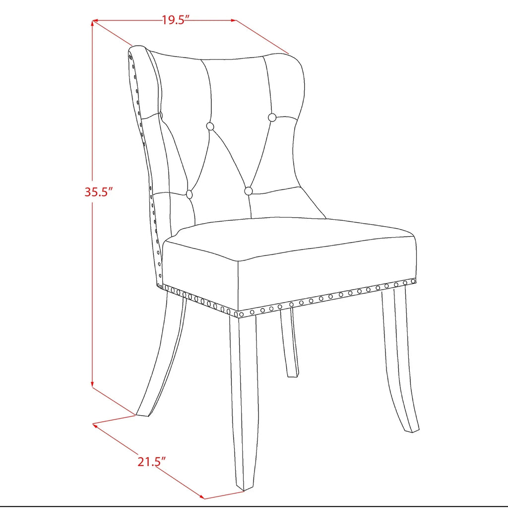 HomeStock 5-Piece Dinette Set, Cement Table, Limelight Linen Chairs, Distressed Jacobean Legs - Baroque Bonanza