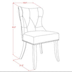 HomeStock 5-Piece Dinette Set, Cement Table, Limelight Linen Chairs, Distressed Jacobean Legs - Baroque Bonanza