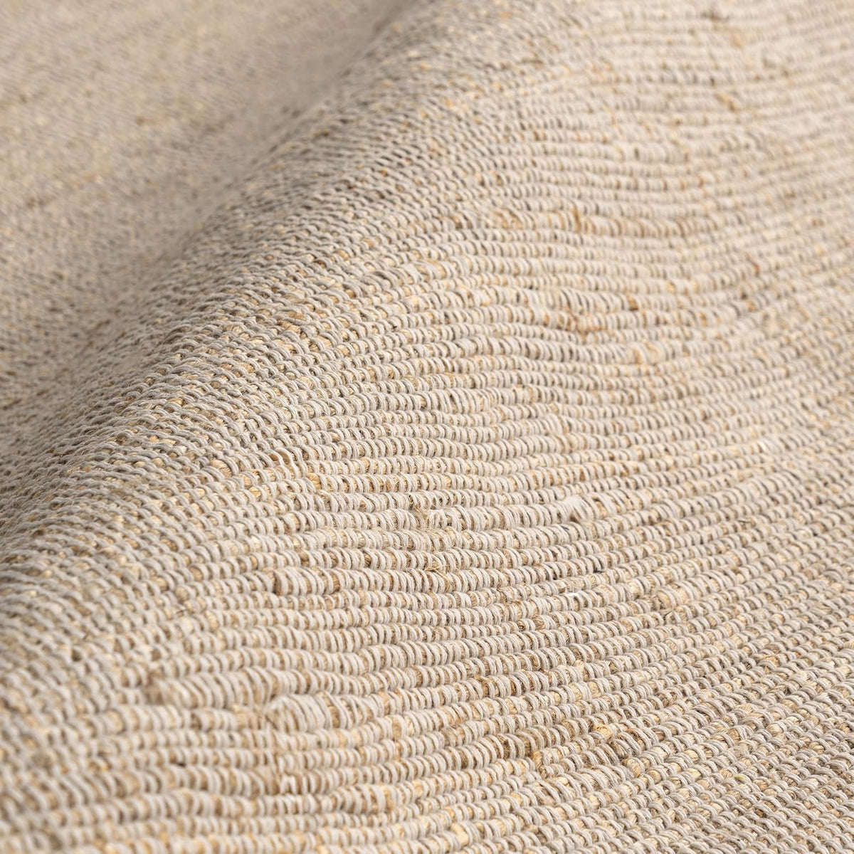 nuLOOM Elfriede Hand Woven Area Rug, 9x12, Natural, Jute And Cotton