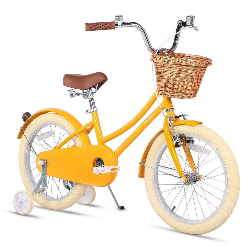 Glerc Girls' Kids' Bike, 12 inch, Pink, Ages 2-4 Years - Little Molly
