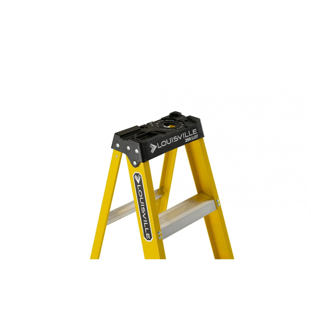 Louisville Ladder 8' Fiberglass Step Ladder, 12' Reach, 250 lbs Load Capacity - W-3118-08