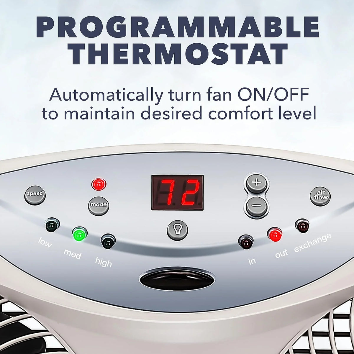 Bionaire Twin Window Fan With Reversible Airflow, 3 Speeds And Remote Control