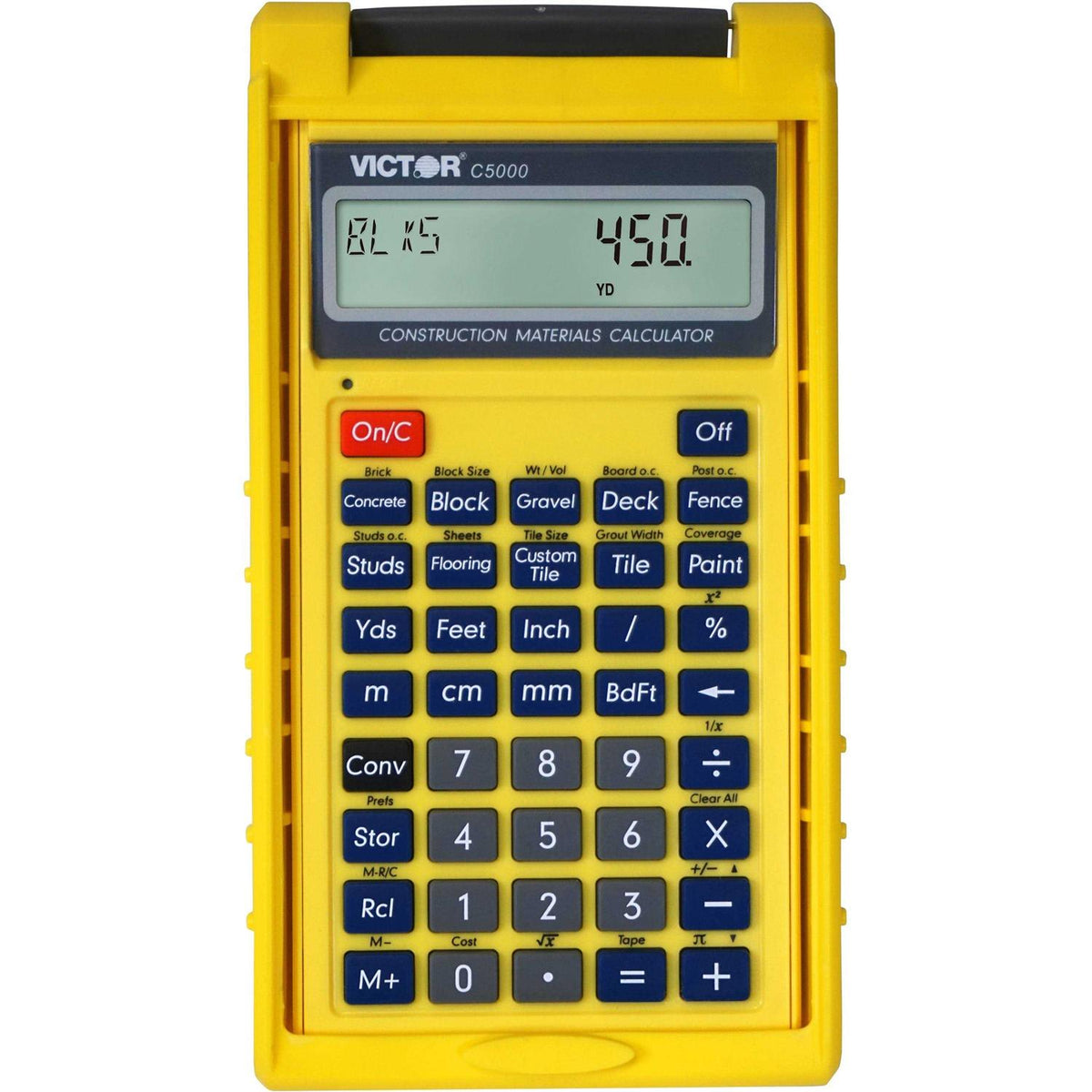 Victor Construction Materials Calculator With Protective Case - C5000