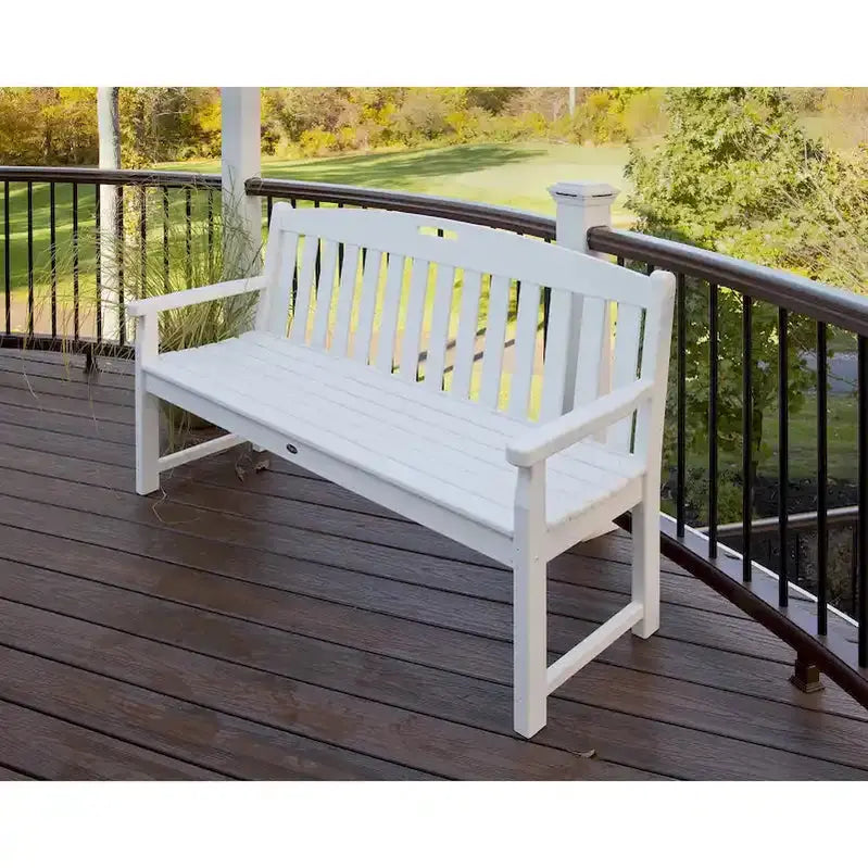 Polywood Trex Yacht Club 60-Inch All-Weather Outdoor Bench