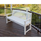 Polywood Trex Yacht Club 60-Inch All-Weather Outdoor Bench