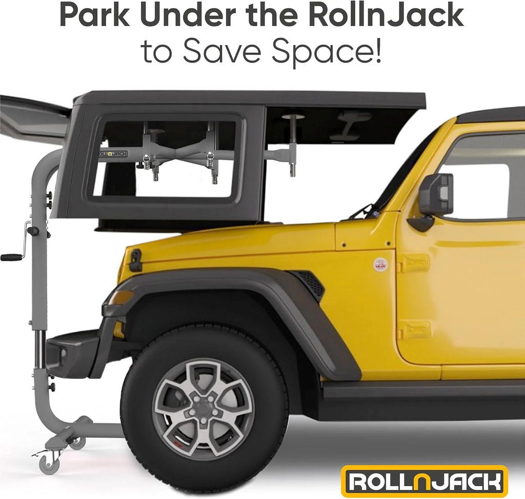 RollnJack Hardtop Remover Lift For Jeep Wrangler - One-Person System
