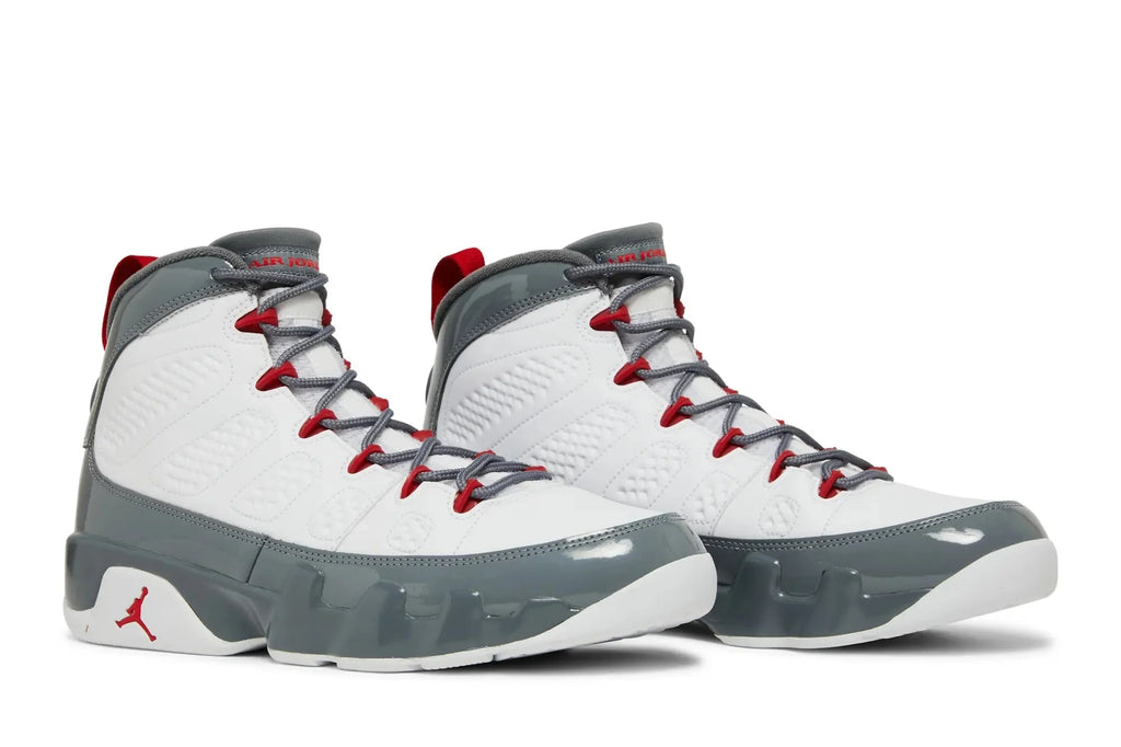 Jordan 9 Retro Fire Red White/Cool Grey/Fire Red - CT8019 162