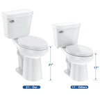 21in Elongated Two-Piece Toilet, 1.28 GPF, Cotton White - AtN03p2drOsr6oe6Nh4RWwfV3P