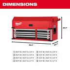 High Capacity 46 in. 18-Drawer Tool Chest And Cabinet Combo - 48-22-8546