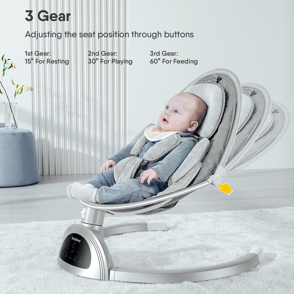 BabyBond Bluetooth Speaker Positions For Infants