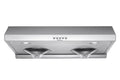 Hauslane Under Cabinet Range Hood 30-inch Full Stainless Steel, Fits 6 Inch Round Ducts - C100