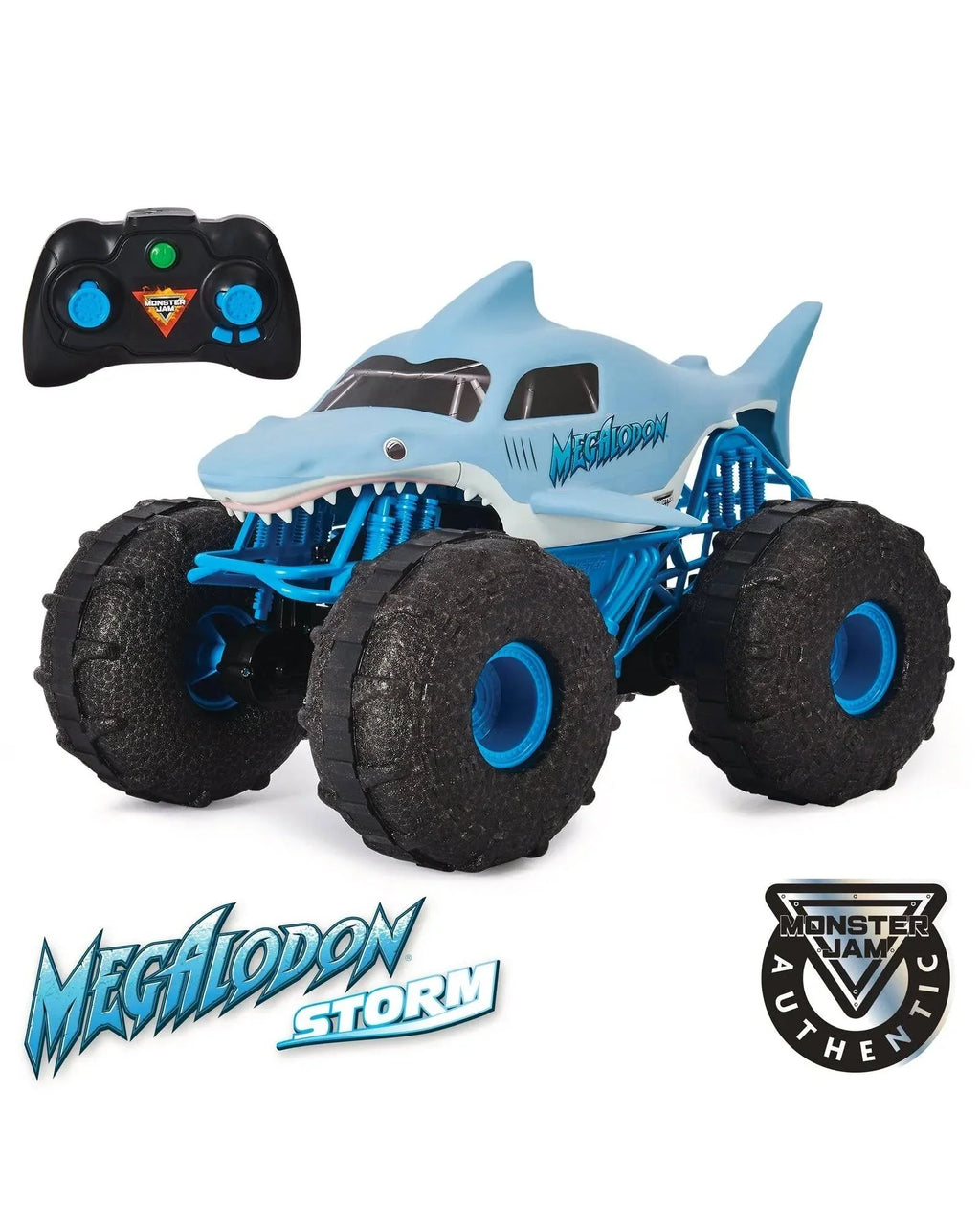 Monster Jam Megalodon Storm All Terrain Remote Control Monster Truck