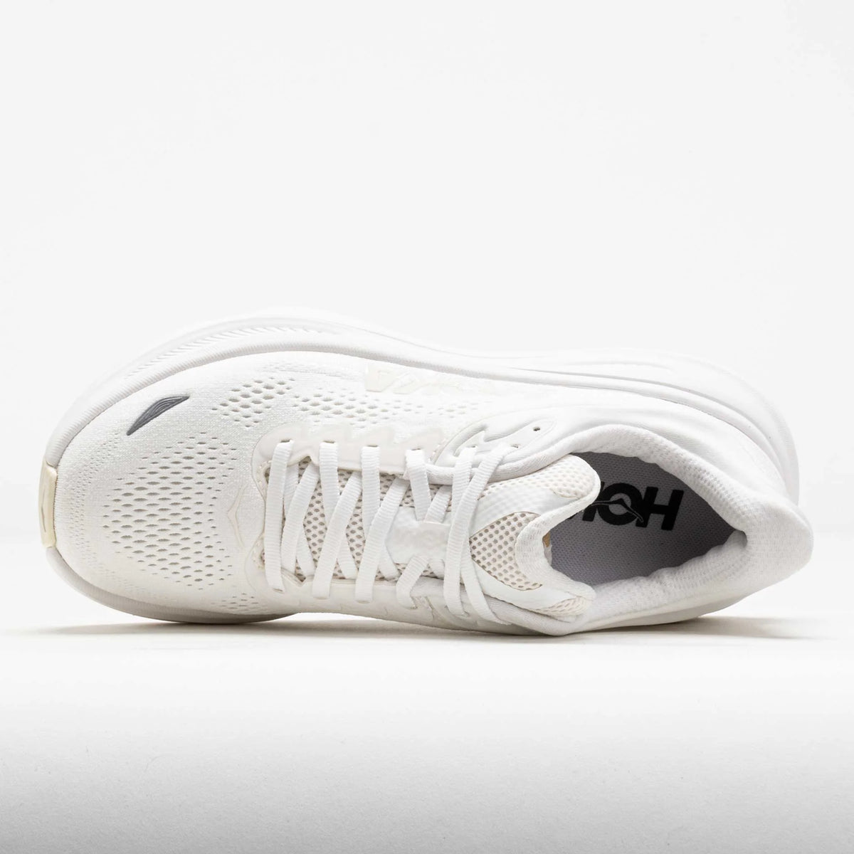 Women's Running Shoes, White/White - Bondi 9
