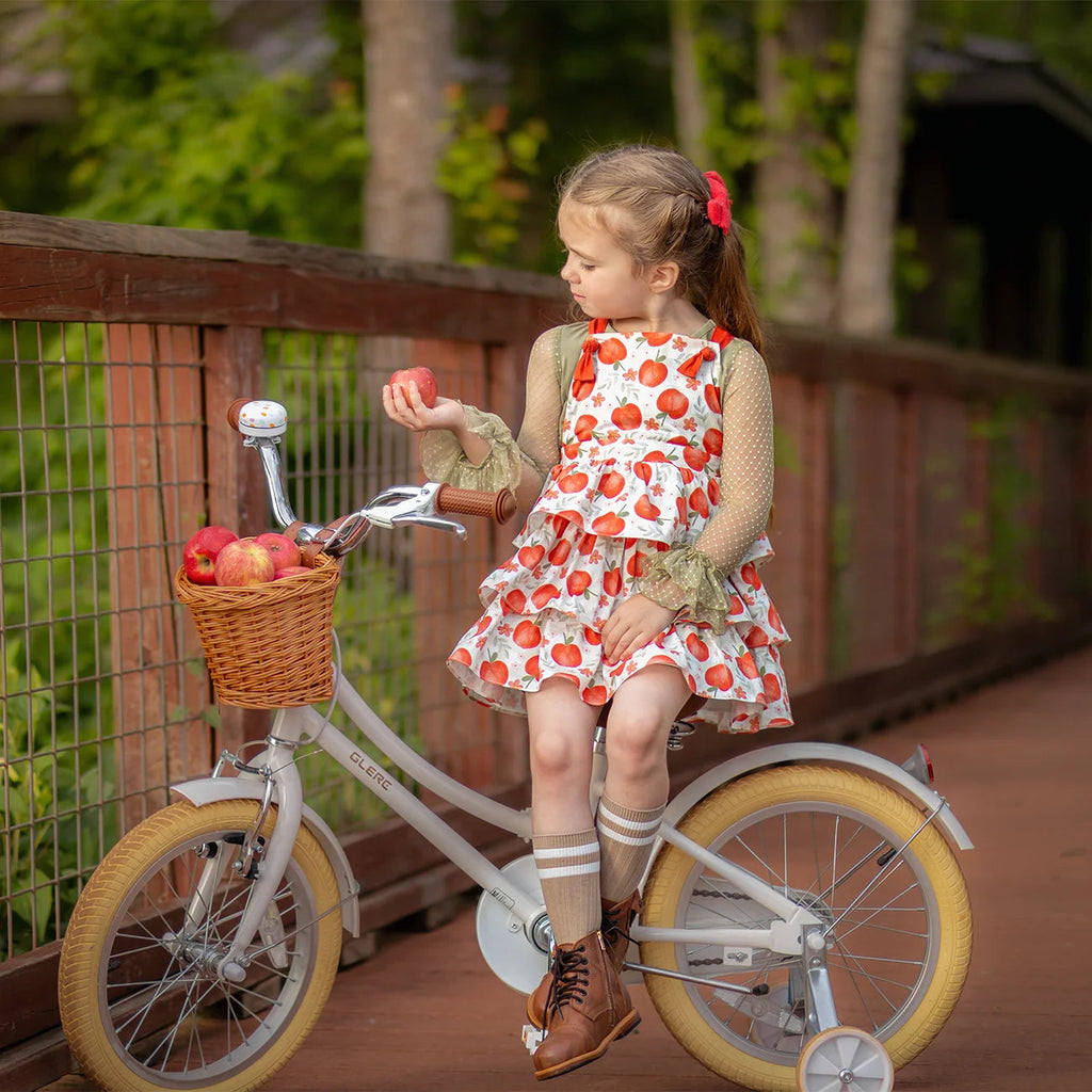 Glerc Girls' Kids' Bike, 12 inch, Pink, Ages 2-4 Years - Little Molly