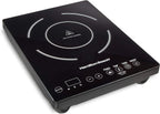 Portable Single Induction Cooktop Countertop Burner, 1800 Watts, 10 Temperature Settings, Black - 34104