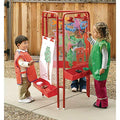 3-Way Indoor/Outdoor Acrylic Panel Easel, 23 Inches L x 29-1/2 Inches W x 45 Inches H