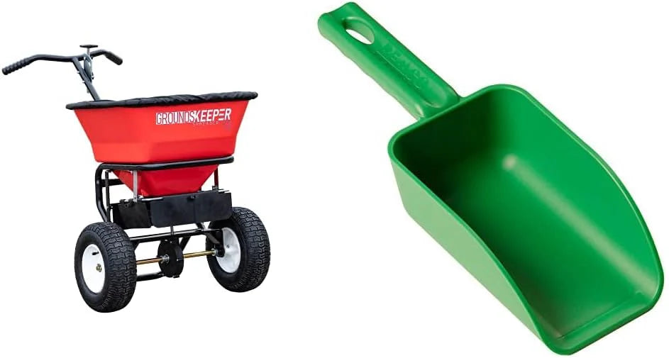 Groundskeeper Walk Behind Push Spreader, 100 lb Capacity - 3039632R