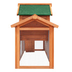 i.Pet Wooden Pet Hutch, 220 x 52 x84 cm