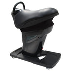 EQCOTWEA Electric Horse Riding Machine, 200w, 4 Modes, Black