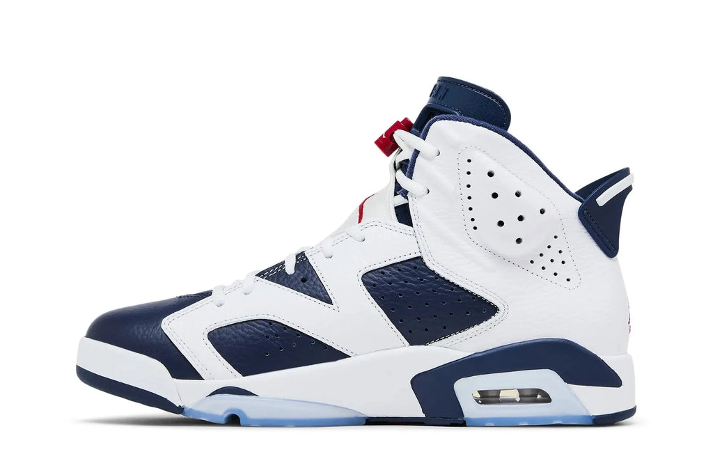 Jordan Air Jordan 6 Retro Olympic 2024 White/Varsity Red/Midnight Navy - CT8529 164