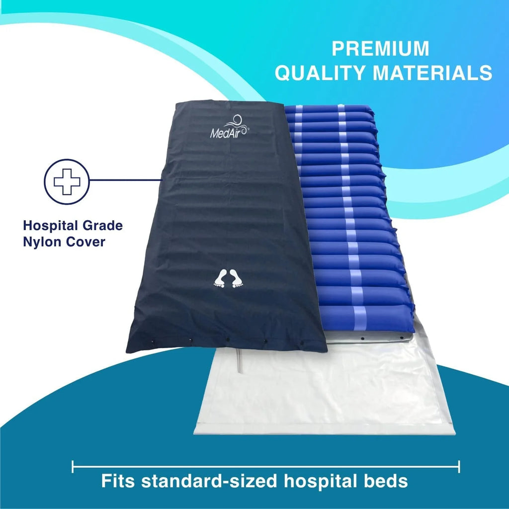 MedVance Alternating Air Pressure Mattress Pad With Ultra Quiet Pump