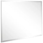 Frameless Beveled Prism Wall Mirror - Clear
