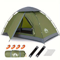 Kunkun E-commerce Backpacking Tent, 1 Person, Single-Size, Green