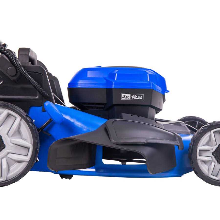 Kobalt Cordless Self-Propelled Lawn Mower, 2x24-Volt 20-in 5 Ah - KLMS 2524A-03