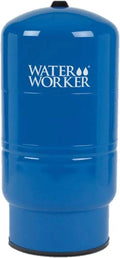 WaterWorker Vertical Well Pressure Tank, 30-Gallon, Butyl Diaphragm, Blue - HT-30B