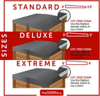 Custom Replacement Spa Cover - Tapered 6 in, 5 in, or 4 in