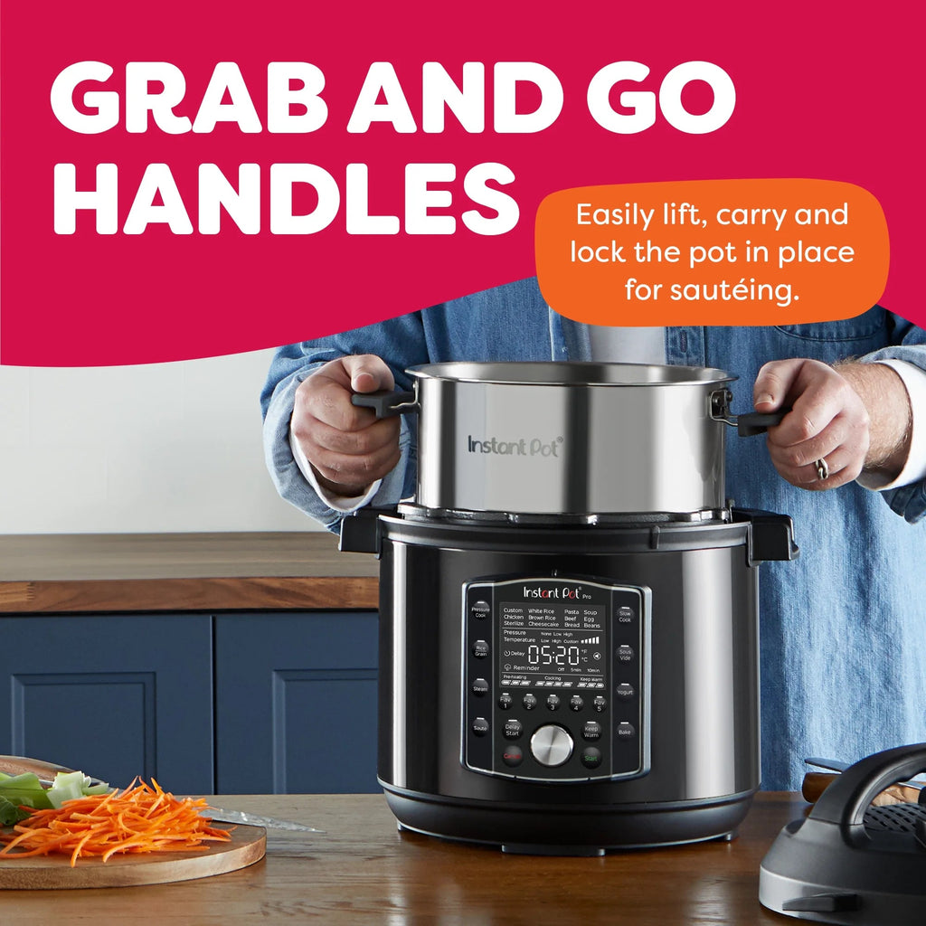 Instant Pot Pro 8-Quart 10-in-1 Electric Pressure Cooker