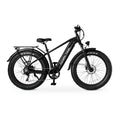 Ozark Trail Electric Fat Tire Bike, 26in, 48V, Class 2, Black, Fits Riders 5ft 2in - 6ft 1in - M.3 Ranger+