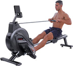 Dripex Magnetic Rowing Machine, Black, 242 lb