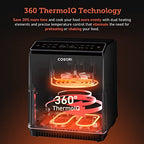 6.8-Qt Air Fryer With Dual Heating And Smart Temperature Control - CAF-P583S-KUS
