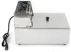 FETCOI Electric Countertop Deep Fryer, 1700W 6L Stainless Steel - Single Tank