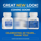 OmegaXL Green-Lipped Mussel Oil Supplement - 60 Softgels