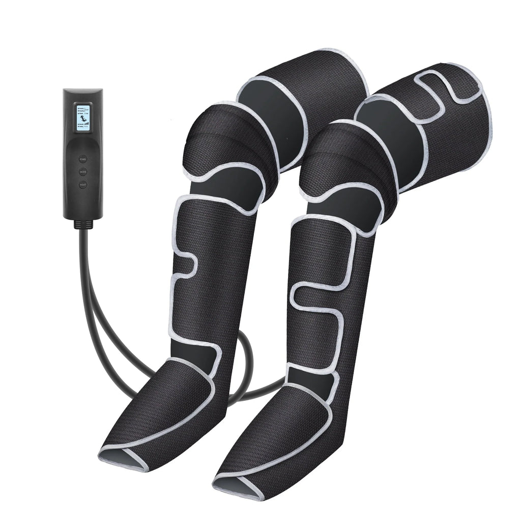 Comfier Air Compression Leg Massager With Heat, 19 Inches Calf / 27 Inches Thigh