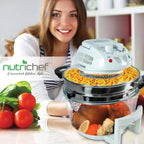 Nutrichef Halogen Oven Air Fryer Infrared Convection Cooker