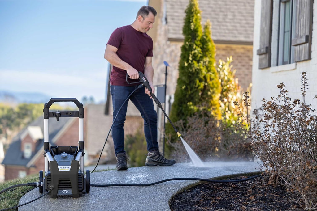 Karcher Electric Pressure Washer, 1700 PSI, 1.2 Max. GPM, 3 Spray Nozzles - K1700