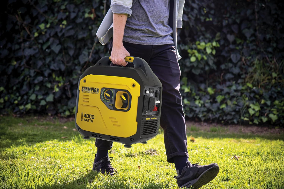Champion Power Equipment 4000-Watt RV Ready Portable Inverter Generator With Quiet Technology And CO Shield