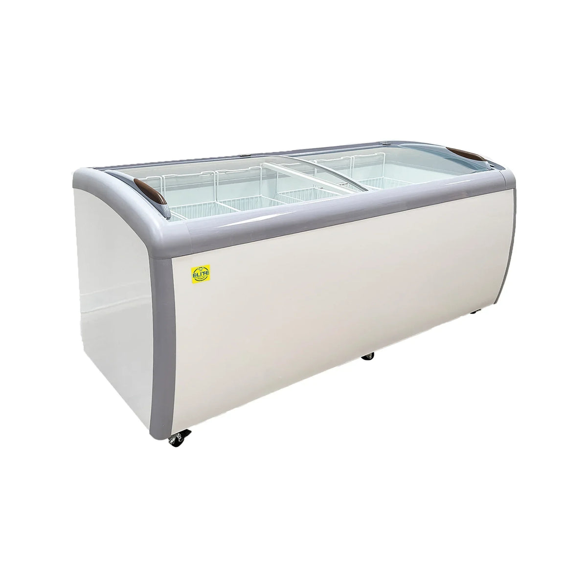 Commercial Chest Freezer, 14.5 Cu. Ft., 72 in Curved Glass Lid